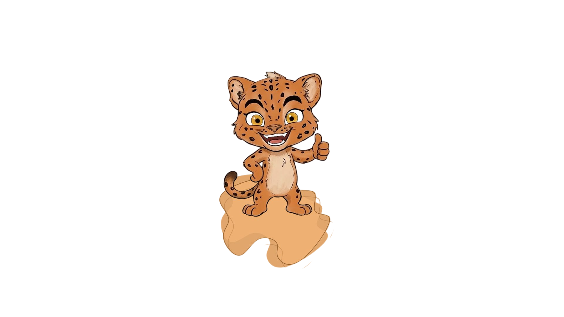 Leo the leopard — Nichi Africa mascot